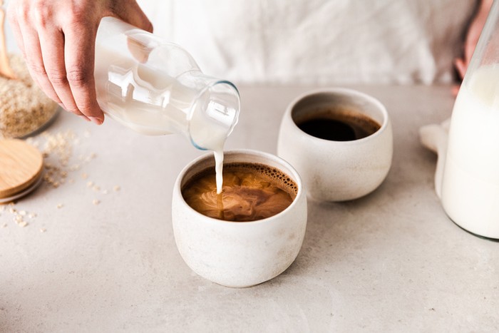 Kopi susu oat