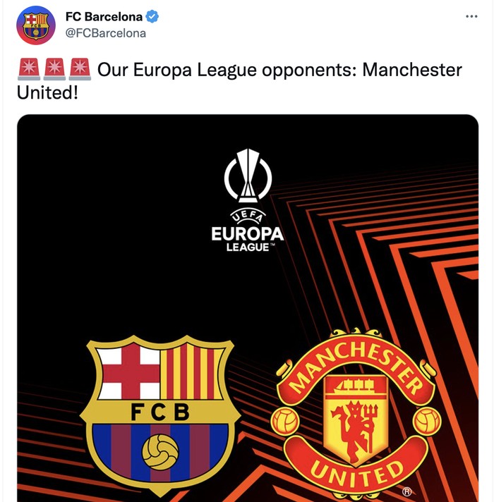 Meme Barcelonan vs MU