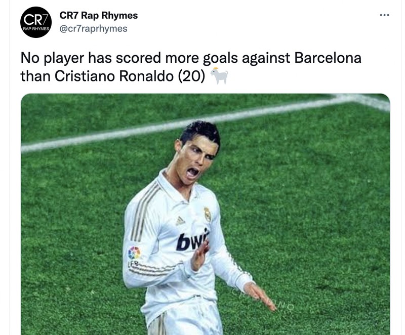 Meme Barcelonan vs MU