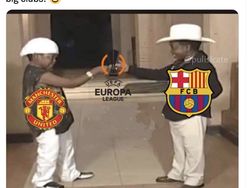 Big Match Barcelona Vs MU di Europa League Hebohkan Linimasa