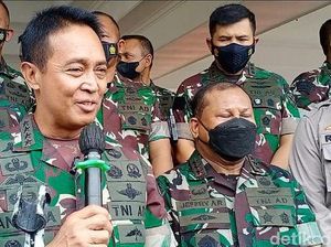130 Pati TNI Dimutasi, 2 Diantaranya Pangdam Brawijaya-Wadanjen Kopassus