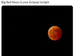 Aneka Foto Gerhana Bulan Total dari Netizen Dunia