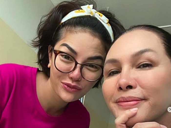 Penampilan terkini Nikita Mirzani.