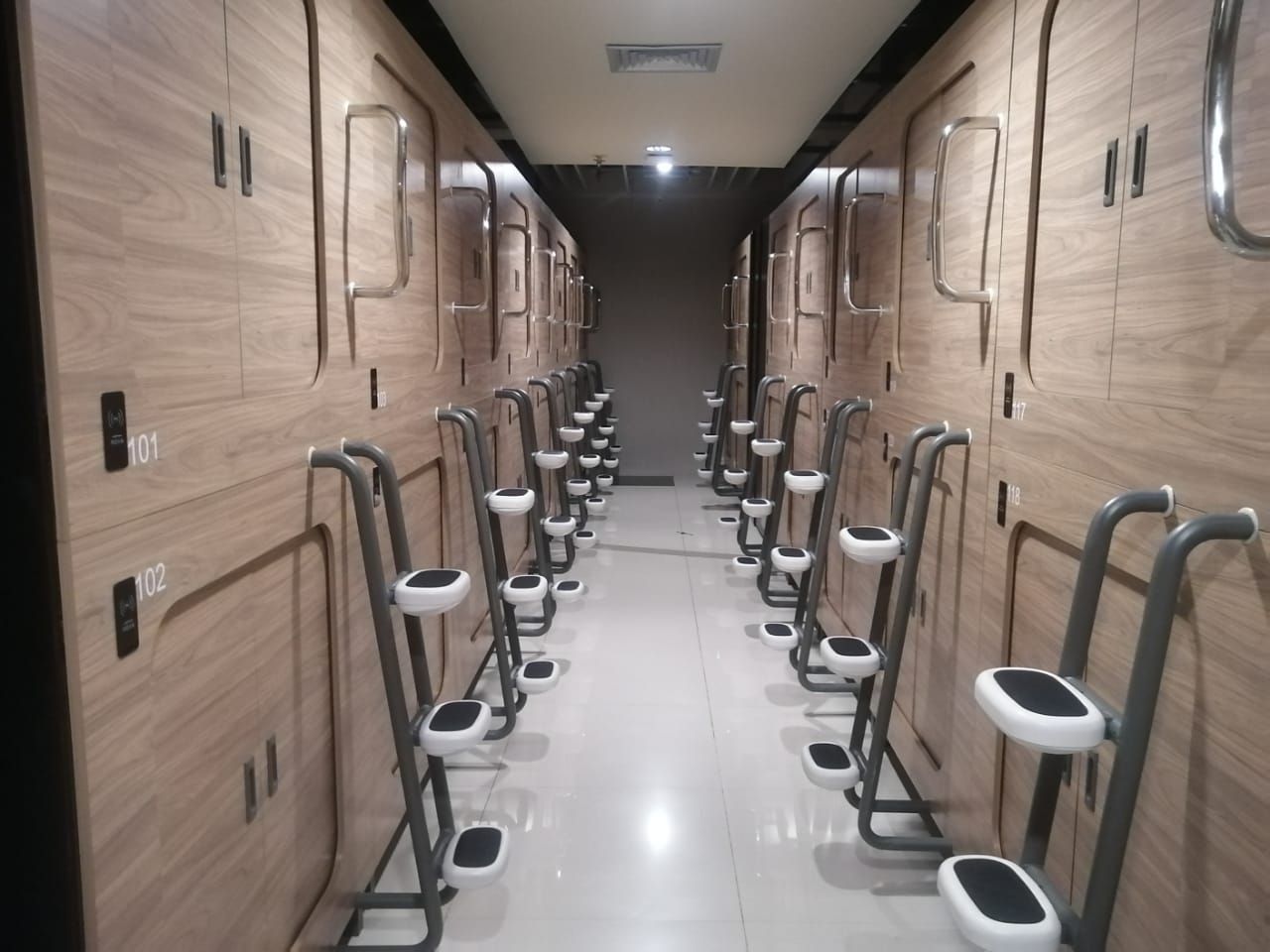 PassGo merupakan hotel kapsul pertama di Bandara I Gusti Ngurah Rai, Kabupaten Badung, Bali. Foto: Nuranda Indrajaya