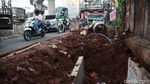 Pedagang di Cipulir Merugi Imbas Proyek Gorong-gorong