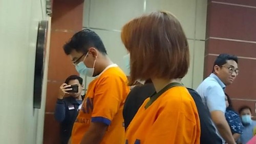 pemeran video kebaya merah di polda jatim