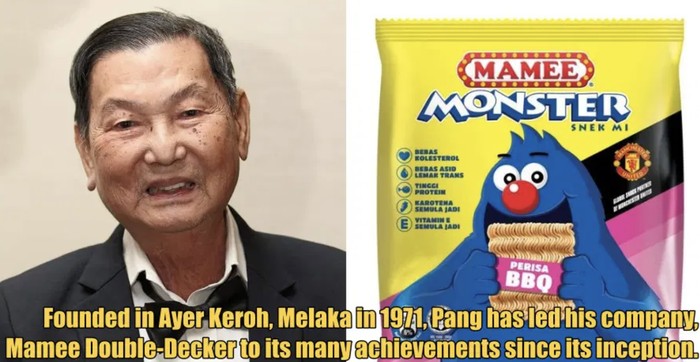 Pendiri Snack Mie Mamee Meninggal di Usia 96 Tahun