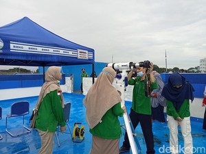 BMKG Makassar Mulai Lakukan Pemantauan Gerhana Bulan Total di Kota Daeng