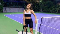 Putri Valentina hobi main tenis sudah lama dan kerap diabadikan di media sosial. (Foto: dok Instagram)