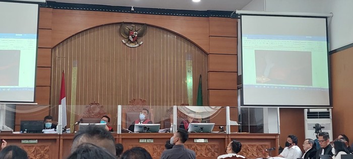 Sidang lanjutan Ferdy Sambo dan Putri Candrawathi di PN Jaksel (Wilda-detikcom)