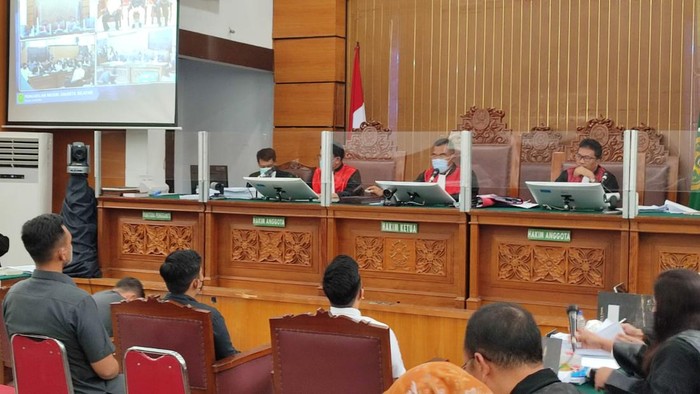 Sidang lanjutan Ferdy Sambo dan Putri Candrawathi di PN Jaksel (Wilda-detikcom)