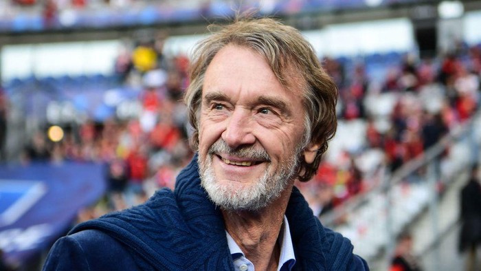 British INEOS Group chairman and OGC Nices owner Jim Ratcliffe looks on before the French Cup final football match between OGC Nice and FC Nantes at the Stade de France, in Saint-Denis, on the outskirts of Paris, on May 7, 2022. (Photo by BERTRAND GUAY / AFP) (Photo by BERTRAND GUAY/AFP via Getty Images)