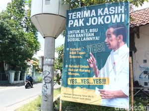 Baliho Terima Kasih Pak Jokowi Bermunculan di Solo, Gibran: Copot!