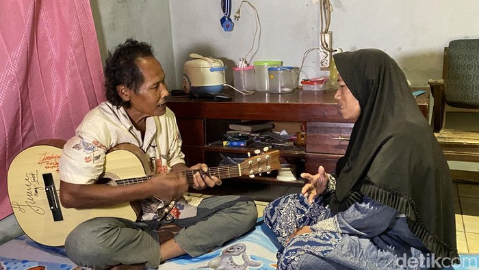 Syam Permana alias Syamsudin, pencipta lagu dangdut kenamaan yang kini hidupnya pilu