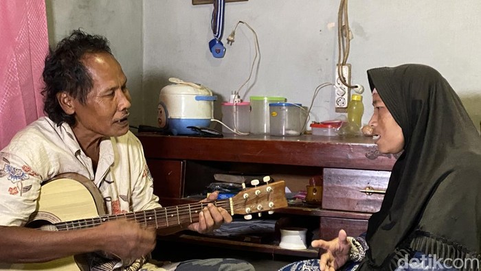 Syam Permana alias Syamsudin, pencipta lagu dangdut kenamaan yang kini hidupnya pilu