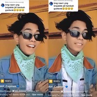 Ialah Muhammad Alif Ari Al Faikatau akrab disapa Alif yang mengunggah video kocak di TikTok hingga dijuluki Dilan KW. Selain berbicara dengan gaya mirip Dilan, dia juga kerap meraung dan mengucapkan Rawrr dalam berbagai unggahannya. Foto: Dok. TikTok @alif_cepmek.