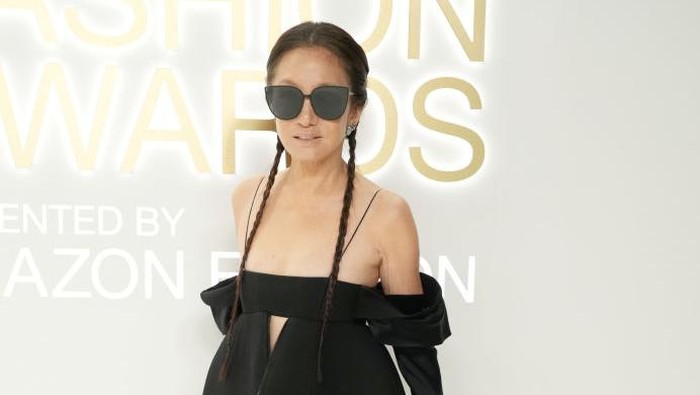 US fashion designer Vera Wang arrives for the 2022 Council of Fashion Designers of America, Inc. (CFDA) Fashion Awards at Cipriani South Street in the Manhattan borough of New York, on November 7, 2022. (Photo by Andrea RENAULT / AFP) (Photo by ANDREA RENAULT/AFP via Getty Images)