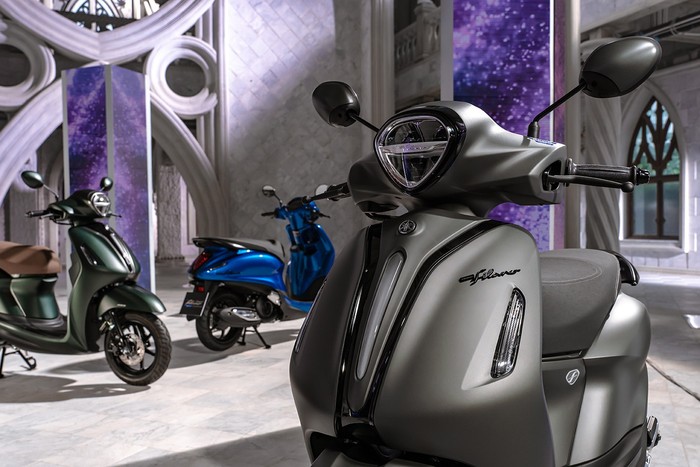 Yamaha Grand Filano Hybrid baru meluncur di Thailand. Yamaha Grand Filano Hybrid baru meluncur di Thailand.