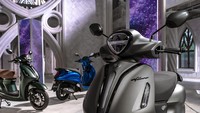 Yamaha Grand Filano Hybrid baru hadir dengan konsep automatic premium fashion. Kendaraan tersebut secara desain menyerupai skuter matik besutan Eropa, terutama Italia seperti Vespa dan Lambretta. Foto: Yamaha Thailand.