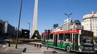 Di urutan ke-5 ada Argentina dengan ibu kota Buenos Aires yang memiliki total populasi lebih dari 44 juta orang dengan biaya hidup sekitar US$ 542 per bulan. (Maciej Luczniewski/Getty Images)