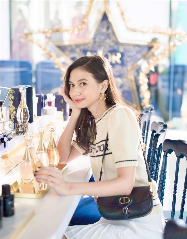 Dior Beauty mengundang sejumlah pesohor di Asia untuk acara Dream In Dior di Singapura. Ada empat artis Indonesia yang hadir, salah satunya Yuki Kato. Foto: Instagram