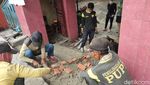 Penampakan Akses SDN Pocin 1 Tertutup Trotoar Baru Margonda