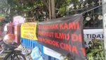 Penampakan Akses SDN Pocin 1 Tertutup Trotoar Baru Margonda