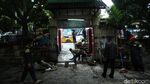 Alhamdulillah! Gerbang SDN 1 Pocin Kini Dibuat Anak Tangga