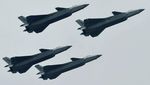 Atraksi Jet Tempur Siluman J-20 Meriahkan China Airshow