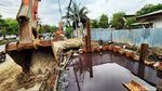 Duh, Parkir Alat Berat Ini Bikin Jalan Daan Mogot Makin Macet