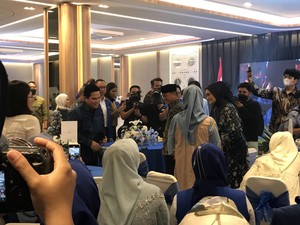 Usai PPP, Erick Thohir Merapat ke Acara PAN