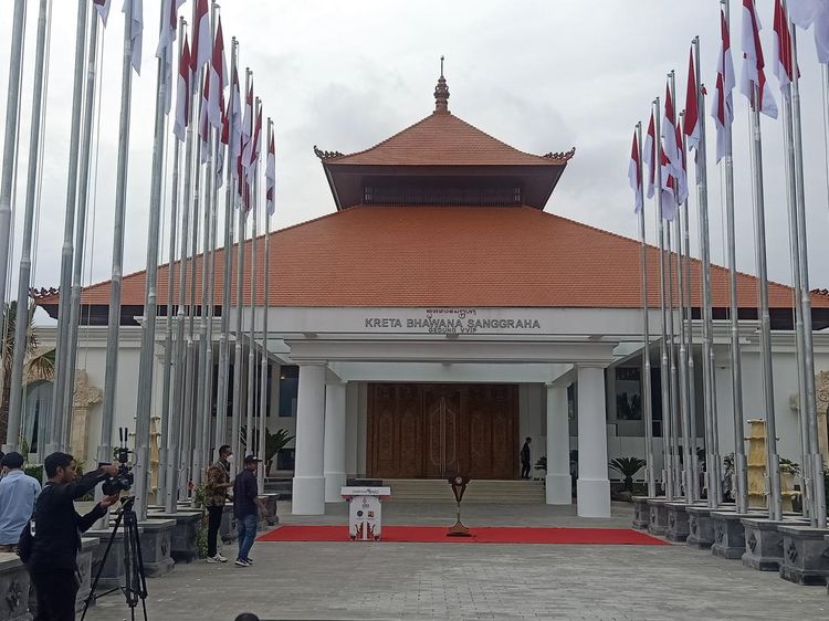 Penampakan Gedung VVIP Bandara Ngurah Rai yang Diresmikan Jokowi