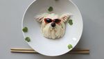 Gemas! Netizen Ini Bikin Kreasi Mie Bentuk Anjing Lucu