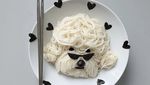 Gemas! Netizen Ini Bikin Kreasi Mie Bentuk Anjing Lucu
