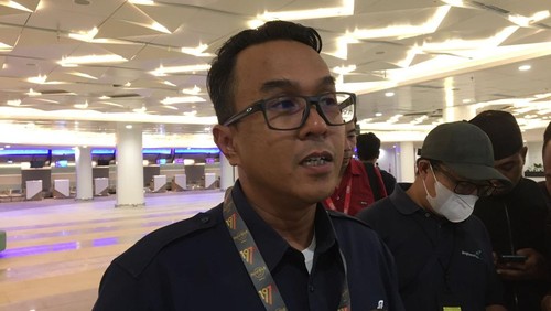 General Manager Angkasa Pura I Bandara Internasional Lombok, Rahmad Adil Indrawan. (Foto: Ahmad Viqi/detikBali)