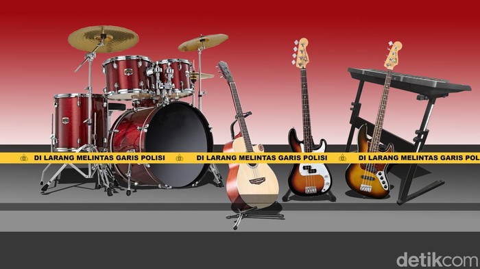 Ilustrasi pembubaran konser musik