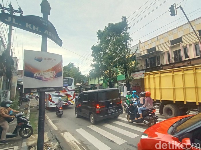 Jalan KH Asnawi di Kudus, Rabu (9/11/2022).