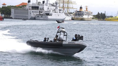 Melihat Latihan Keamanan Antiteror di Laut Bali Jelang KTT G20