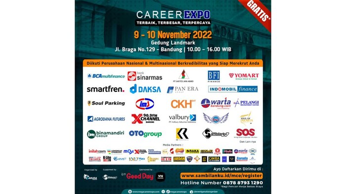 Job fair di Bandung.