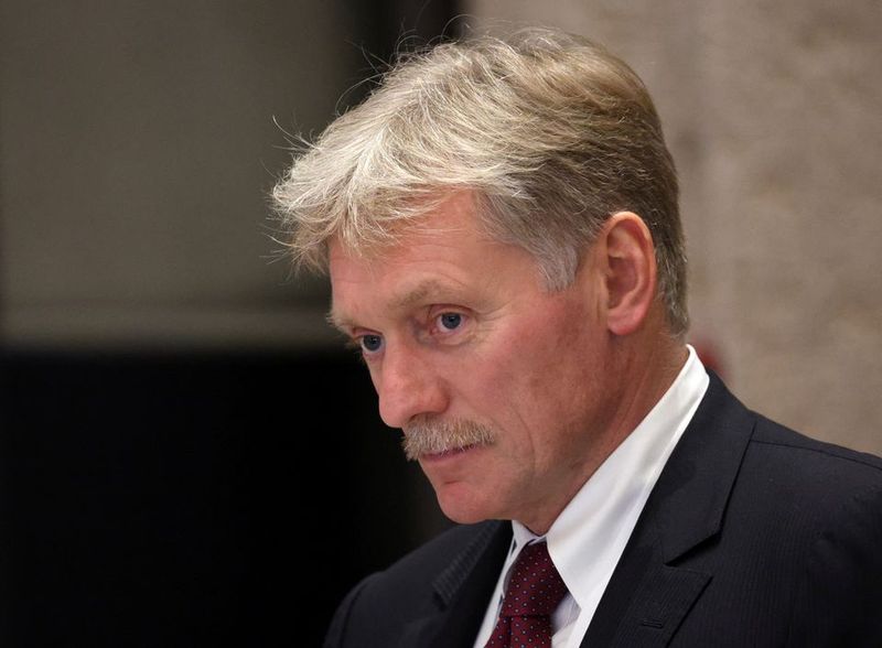 Kremlin spokesman Dmitry Peskov attends a news conference of Russian President Vladimir Putin following the Shanghai Cooperation Organization (SCO) summit in Samarkand, Uzbekistan September 16, 2022. Sputnik/Sergey Bobylev/Pool via REUTERS