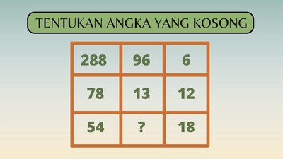 Kelihatan Gampang, tapi Hitung-hitungan Ini Bikin Otak Ngebul! Berani Coba?