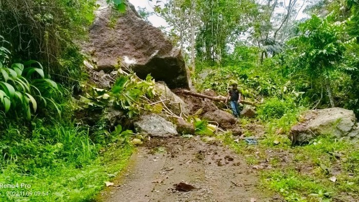 Longsor di Ciamis.