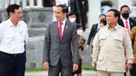 Momen Luhut-Prabowo Lepas Jokowi ke KTT ASEAN Kamboja