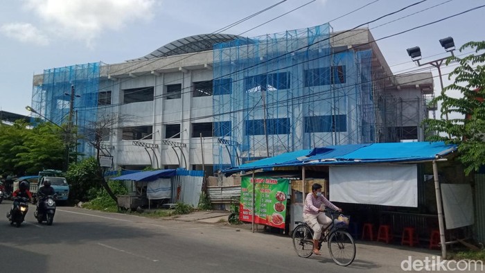 Pasar Gede Klaten bakal beroperasi akhir 2023. Kini tampilannya bakal lebih modern.