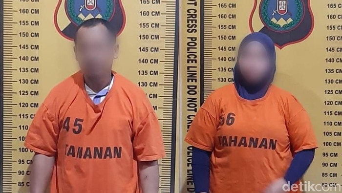 Pasutri di Simalungun, Sumut ditangkap karena menipu warga miliaran rupiah.