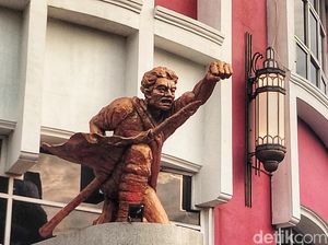 Kisah Heroik Madun Hadang Pasukan Inggris di Balik Patung Perjuangan Tunjungan