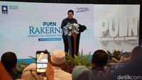 Erick Thohir menyampaikan sambutannya.