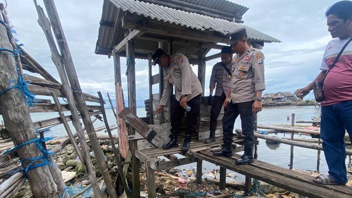 Penemuan janin di Kotabaru, Kalsel.