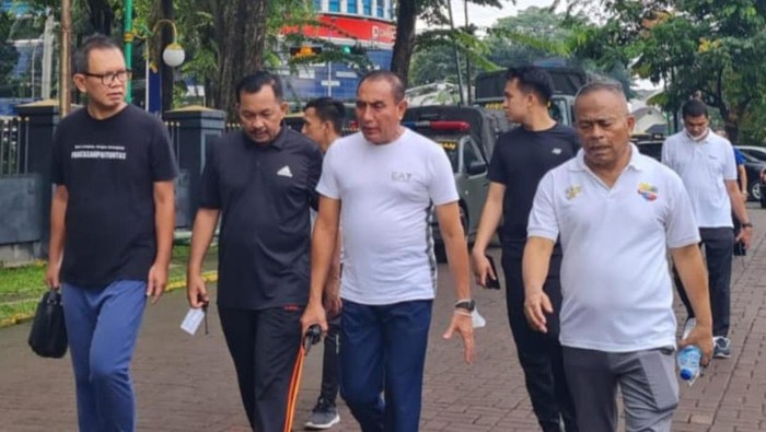 Pertemuan Gubsu Edy dengan pengurus PWI Pusat