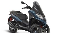 Marco pun membeberkan Piaggio MP3 300 hpe Sport baru ini adalah kendaraan berdesain compact, sporty dan dinamis dengan tetap mengutamakan kenyamanan dan performa tingkat tinggi ala skuter Gran Turismo. Foto: dok. Piaggio Indonesia